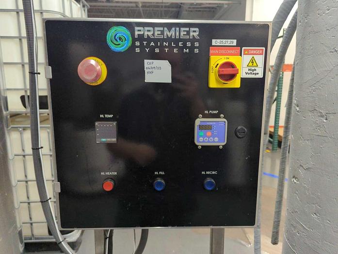 Used Used Premier Stainless 40 bbl / 1250Gal Electric Hot Liquor Tank