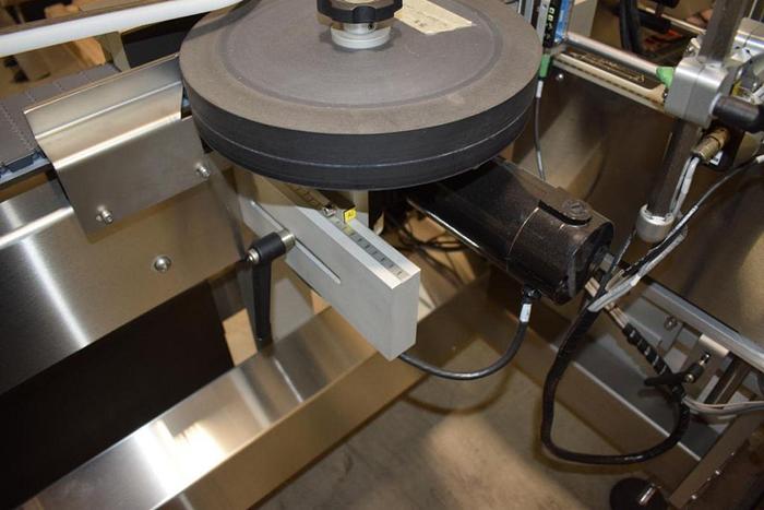 Used NJM Packaging Pressure Sensitive Labeler