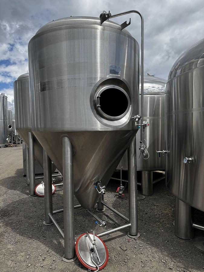 Used (2) available - Used CGT Brewing 20 bbl conical fermenters