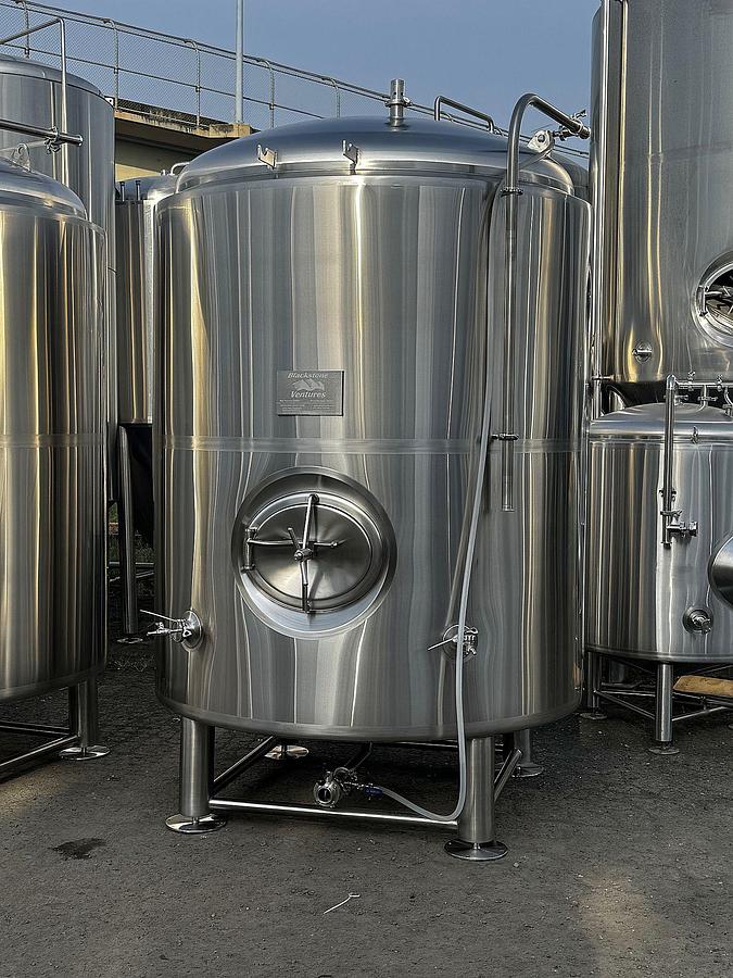Used Update (3) Available - BSV Blackstone 30 bbl 930Gal jacketed brite tanks