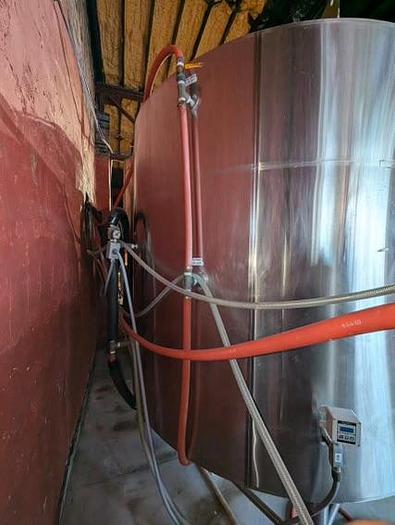 Used (1) Avaiable - Used Cratwerk 80 bbl / 2480Gal jacketed brite tank