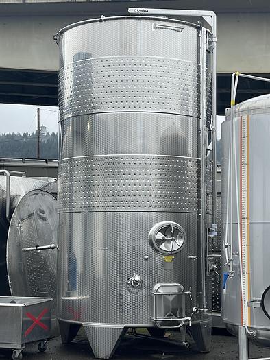 Used (5) Available - Used Letina 15,800L/ 4175 Gal VC Jacketed Fermenters