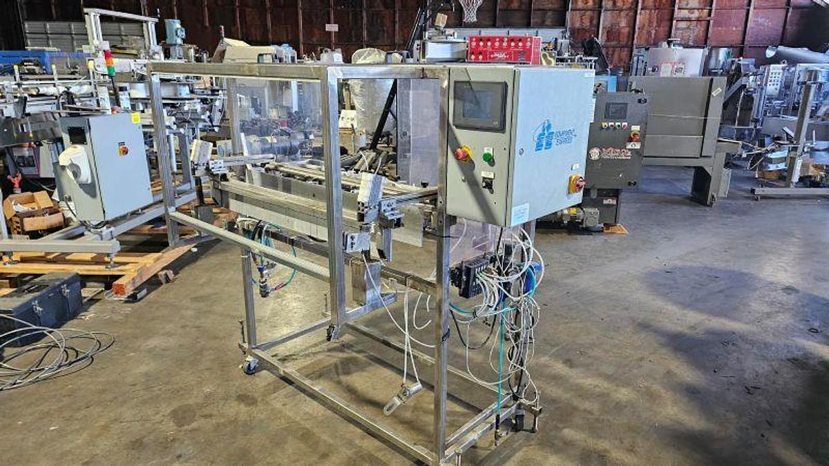 Used Equipment Express Bottle Inverter-Rinser 8 Head
