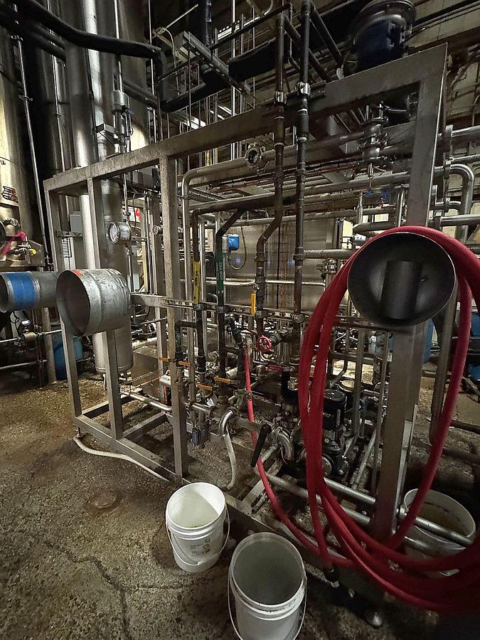 Used 2019 COROSYS FPS/HWD 45 HOT WATER DEAERATION & FLASH PASTRURIZATION SYSTEM