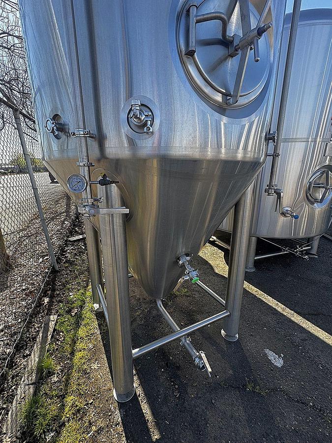 Used (2) Available - Used ABE 20 bbl Unitank Fermenters