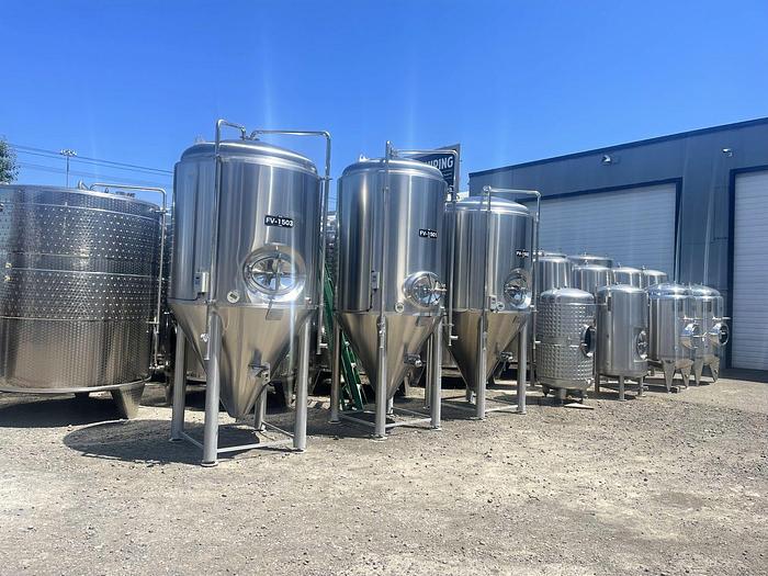 Used (3) Used Prospero SK 15 bbl fermenters