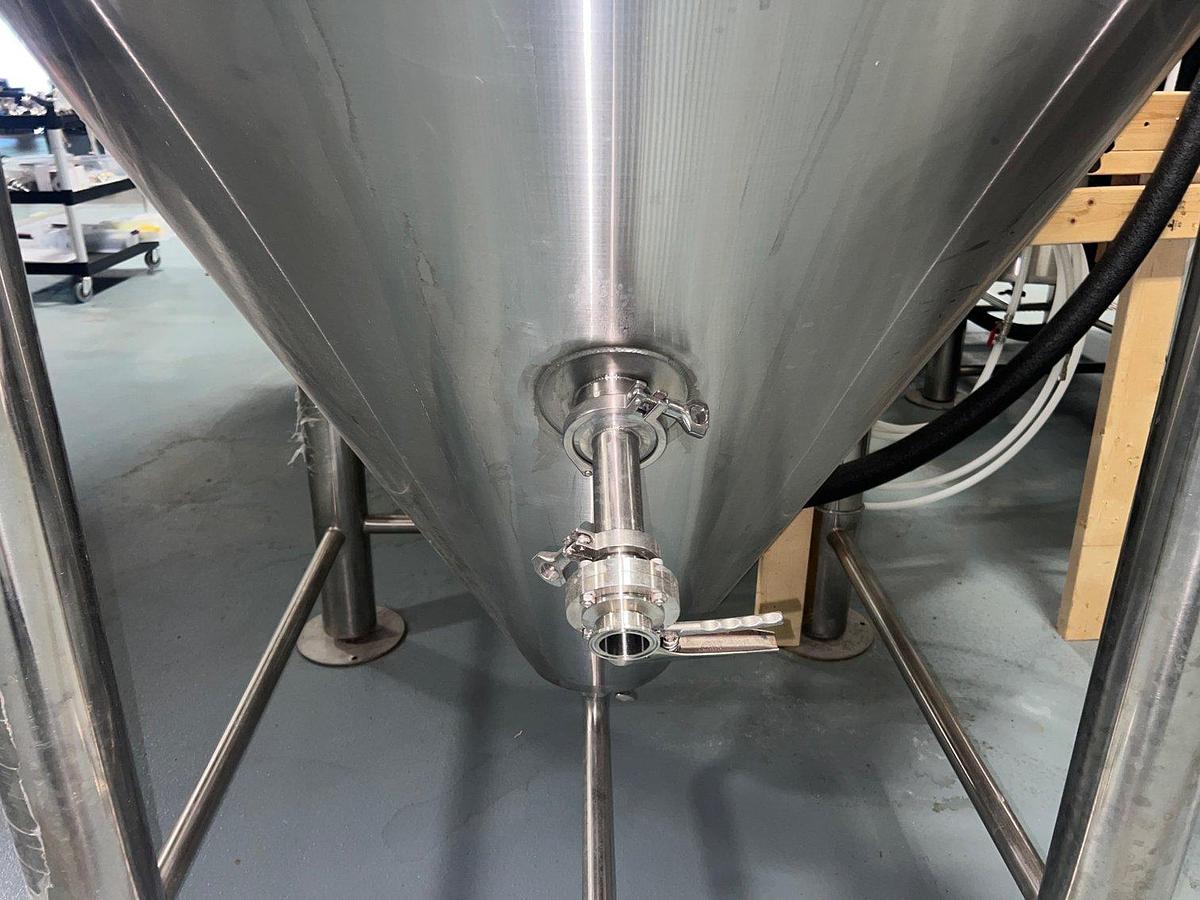Used (3) Available - Best Brew 20 bbl Conical Jacketed Fermenters
