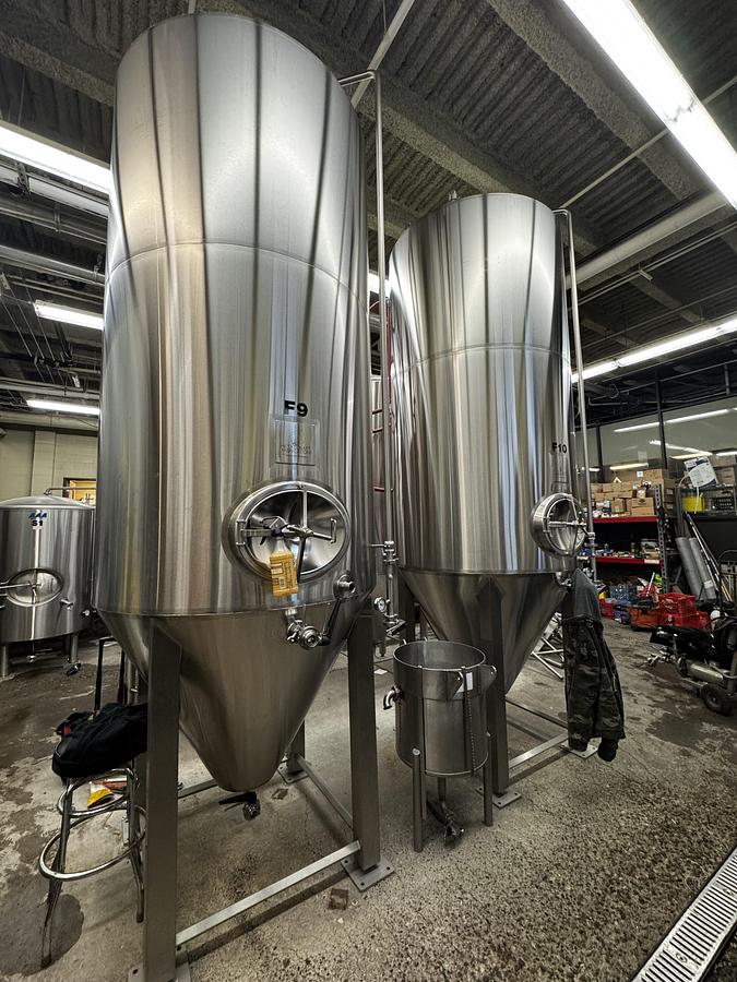 Used (3) Available - Metalcraft Fabrication 30 bbl / 930Gal Jacketed Fermenter / Storage Tank