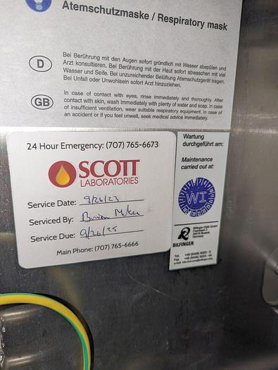 Used Lanxess Velcorin DT6 Touch