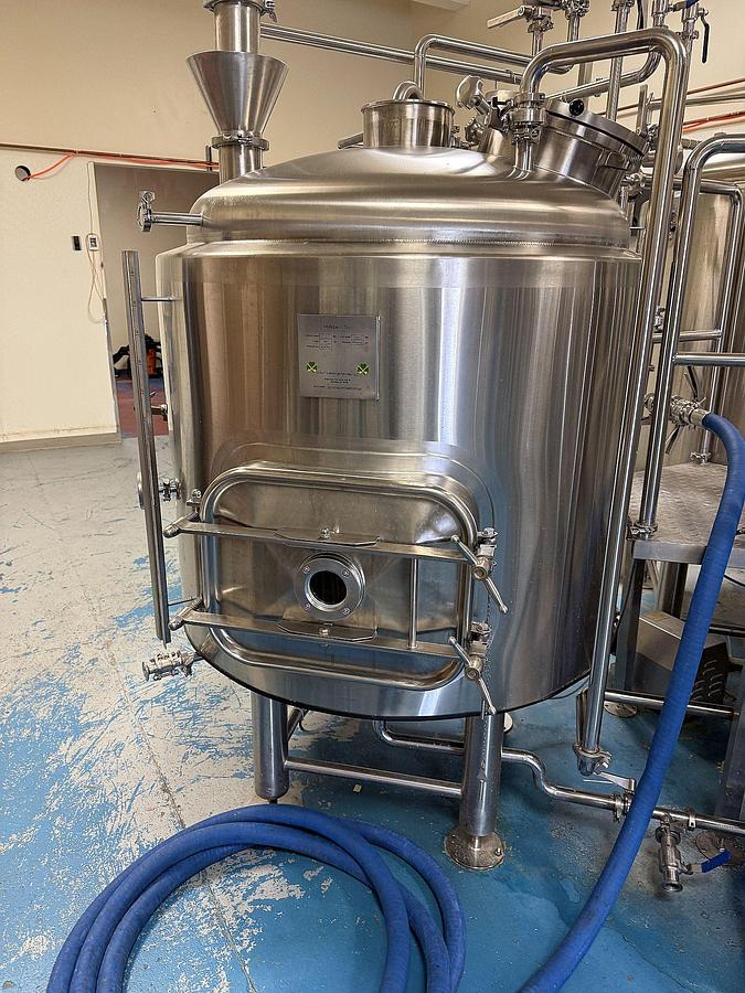 Used Used 5bbl Brewhouse with Cellar