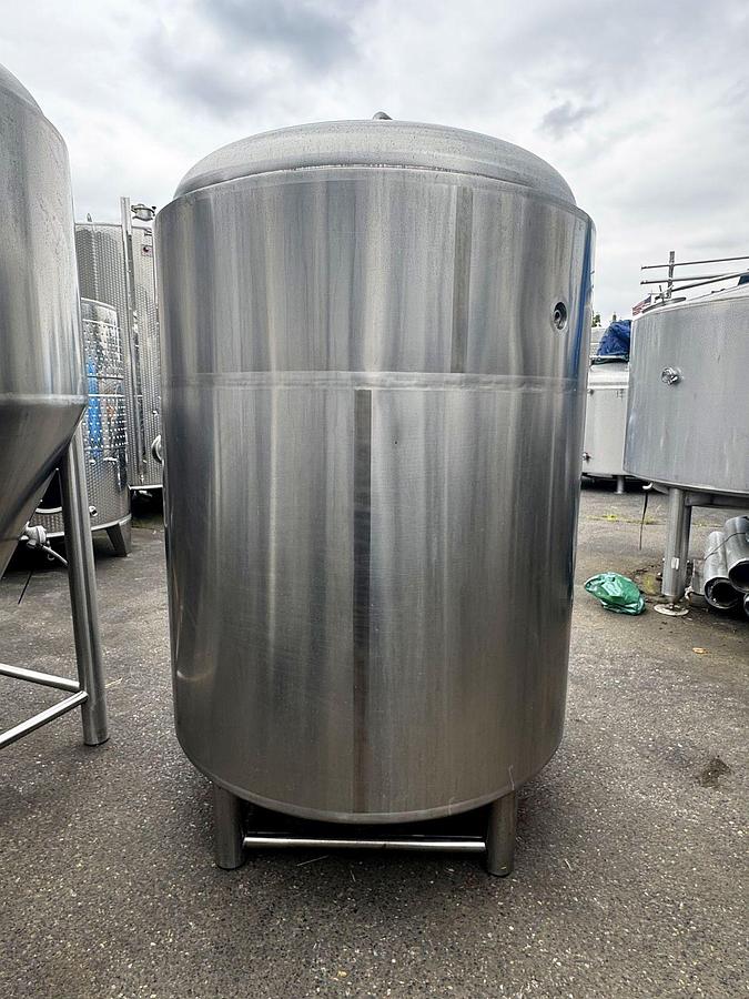 Used (1) Available - Used Premier Stainless 20 bbl / 620Gal jacketed brite tank