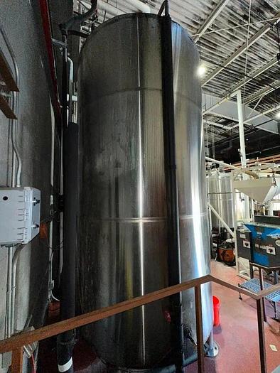 Used (1) Avalable - Used Marks Fabrication 120 bbl/ 3720 Gal glycol jacketed cold liquor (water) tank