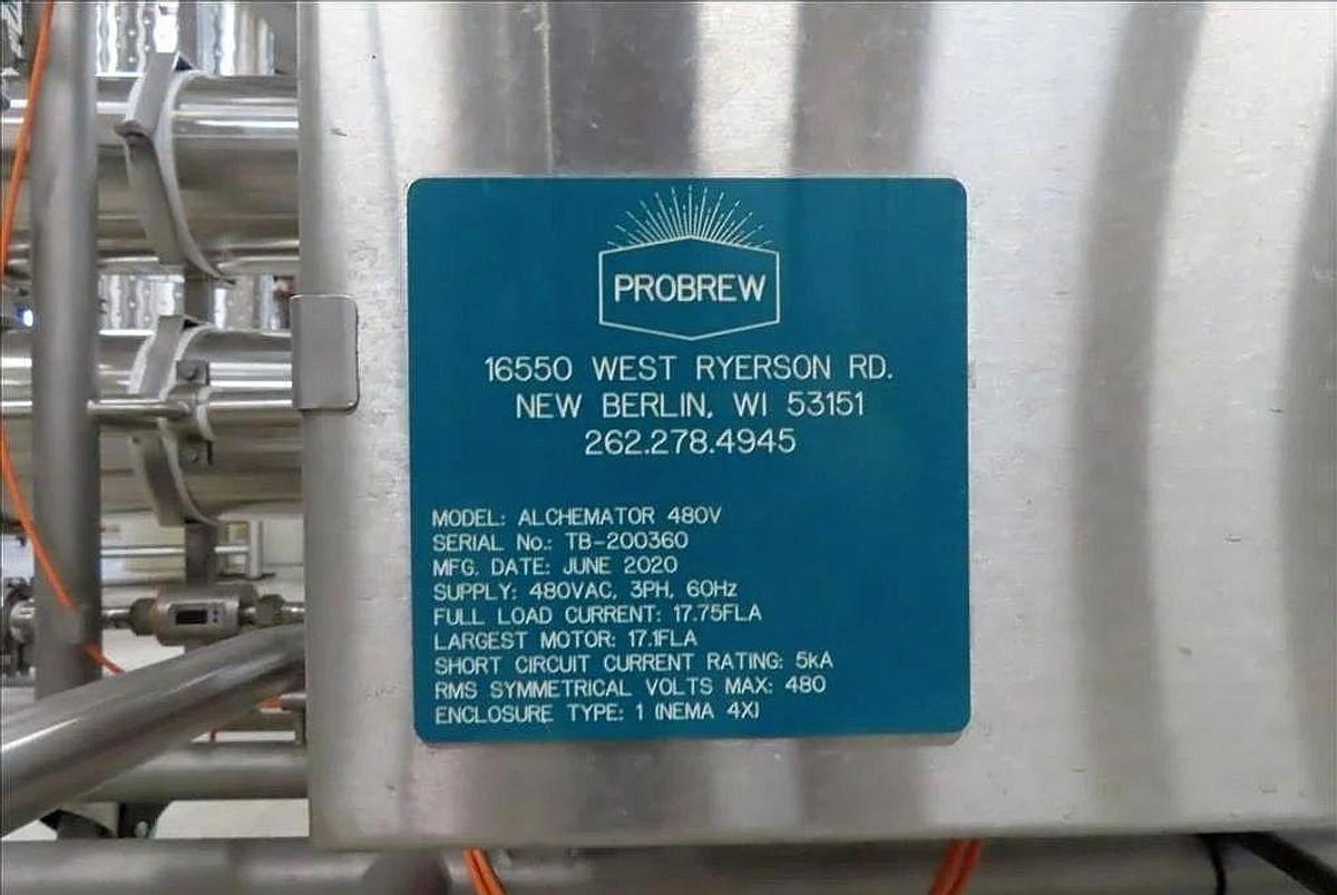Used Used 2020 Probrew Alchemator