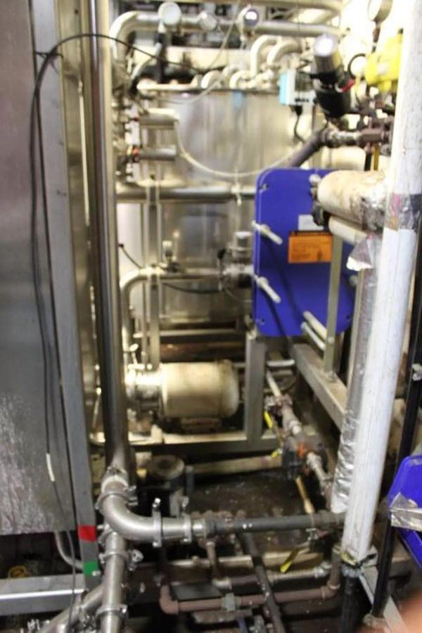 Used Used CSI Central States Industrial skid mount CIP system