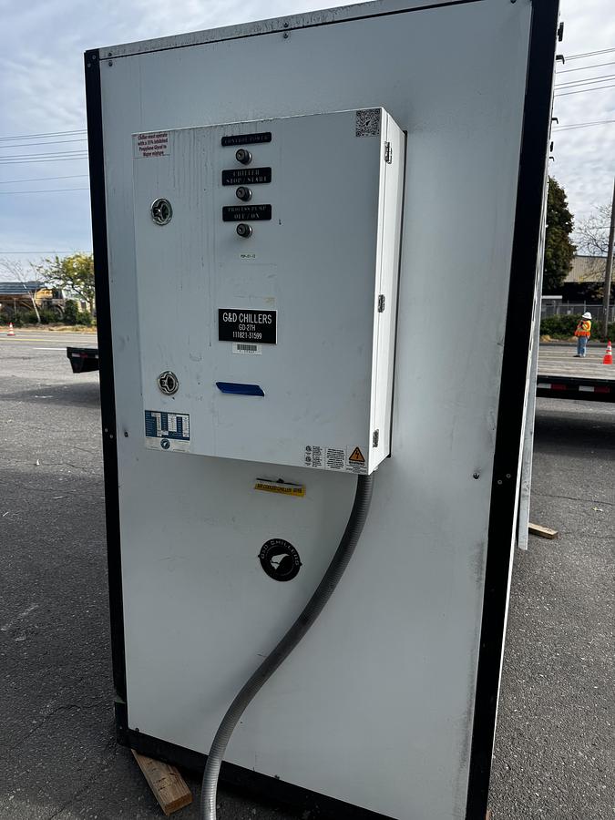 Used Used G&D model 27H glycol chiller