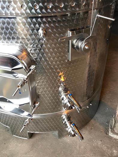 New Stock Letina 620Gal/2350L Forkliftable Variable Capacity Jacketed Tank