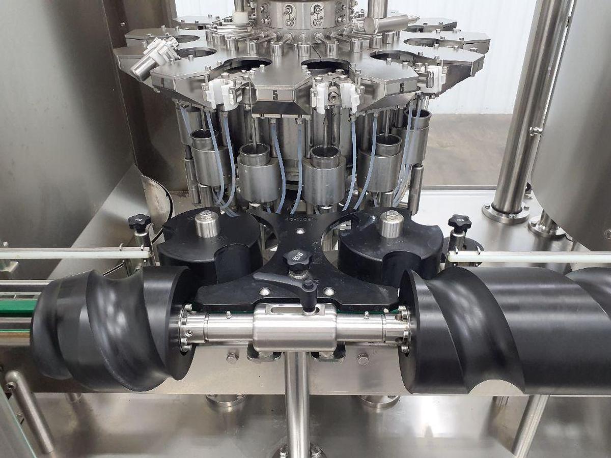 Used Used GAI 3031 FM Bier Monoblock Rinser/Filler/Capper