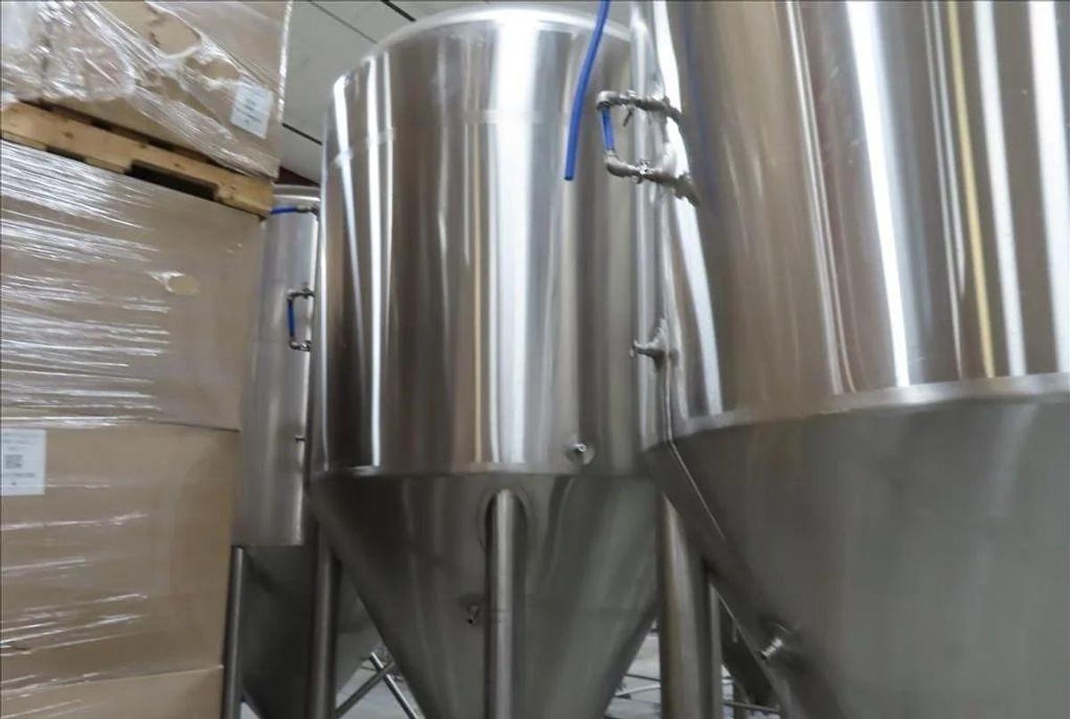 Used (2) Available - PBST - Pacific Brewery 60bbl / 1860Gal conical jacketed fermenter/ storage tan
