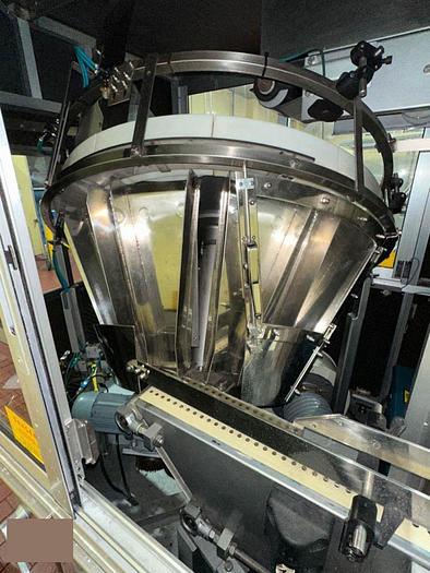 Used 2001 Posimat N12 Rotary Bottle Unscrambler