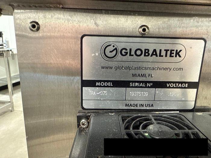 Used Used Globaltek Bottomless Side Belt Transfer Conveyor