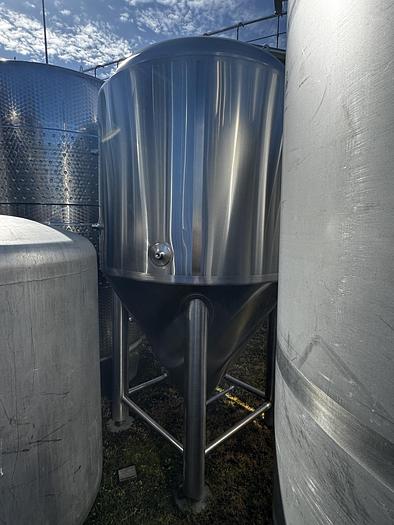 Used (2) Available - BSV (Blackstone) 15 bbl jacketed fermenters (Never Used)