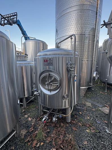 Used Used ABS 10 bbl Jacketed Brite Tank