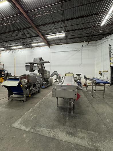 Used Used Kreuzmayr apple/fruit press line