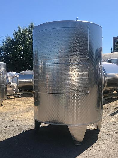 New Stock Letina 2310Gal/8750L Closed Top Jacketed Storage Tank