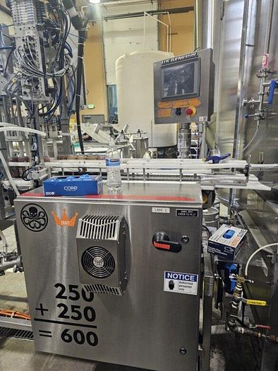 Used Used Wild Goose WG600 canning line