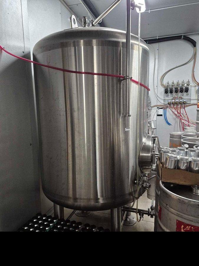 Used (12) Available - Used Premier Stainless 15 bbl / 465 Gallon Single Wall Storage Tanks - 15 psi