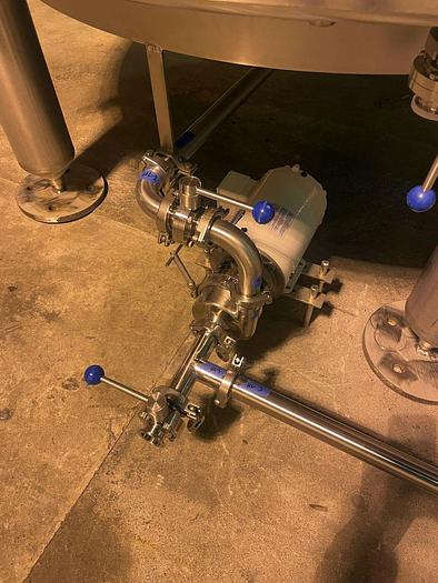 Used Used Criveller 60 bbl Hot Liquor Tank with pump