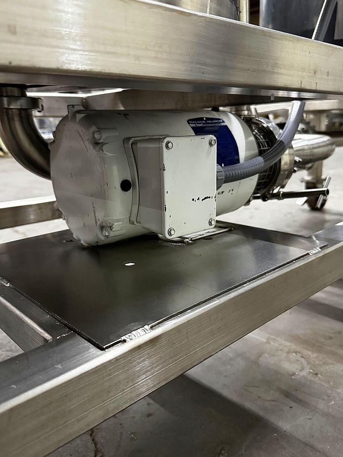 Used Marks Fabrication USA - 2 tank Mobile CIP Skid