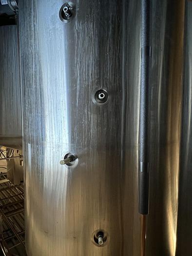 Used Used Premier Stainless 30 bbl jacketed CLT - Cold liquor tank with pump
