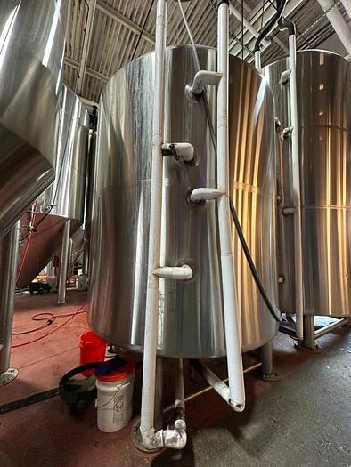 Used (1) available - PBST (Pacific Brew) 60 bbl jacketed brite tank