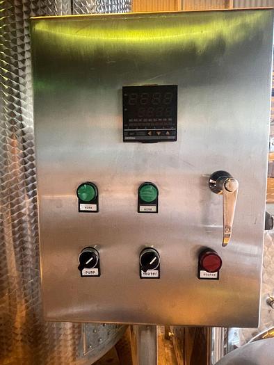 Used USed 2 tank cip cart with pump