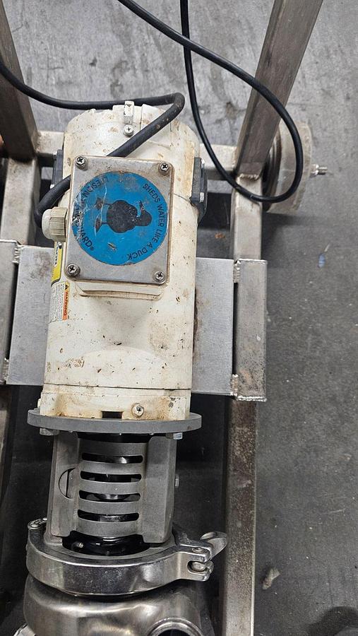 Used Ampco Stainless Steel Centrifugal Pump 1 .5 inch X 1.5 inch