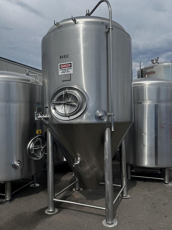 Used Used BSV Blackstone 30 bbl / 930 Gallon Conical Unitank Fermenter