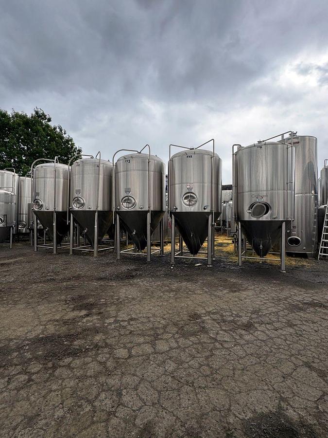Used (1) Available - Used ABS Atlantic Brew Supply 60 bbl / 1860Gal Jacketed Unitank Fermenter