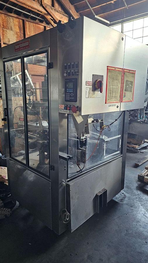 Used Bertolaso 5 head ROPP capper