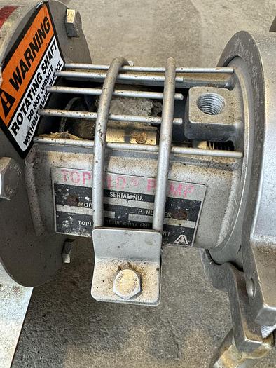 Used Used CPE / TopFlo 2hp cart mounted centrifugal pump