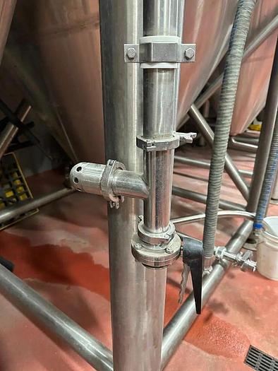 Used (4) available - Used Marks Fabrication 120bbl / 3720Gal Fermentation Tanks