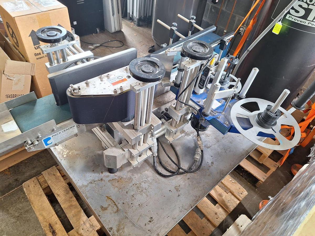 Used Used Pack Leader ELF50 (SPS - 104) Pressure Sensitive Labeler