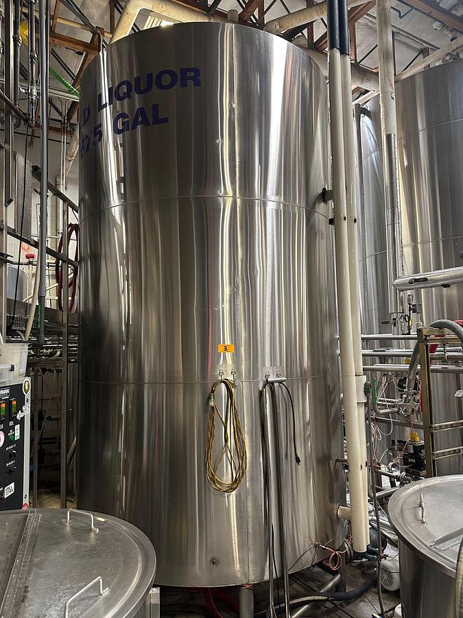 Used Used JV Northwest 115bbl / 3565 Gallon jacketed/Insulated cold water / storage tank
