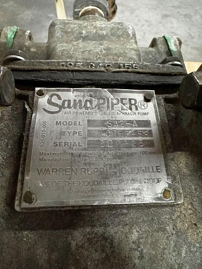 Sandpiper Double Diaphragm pump