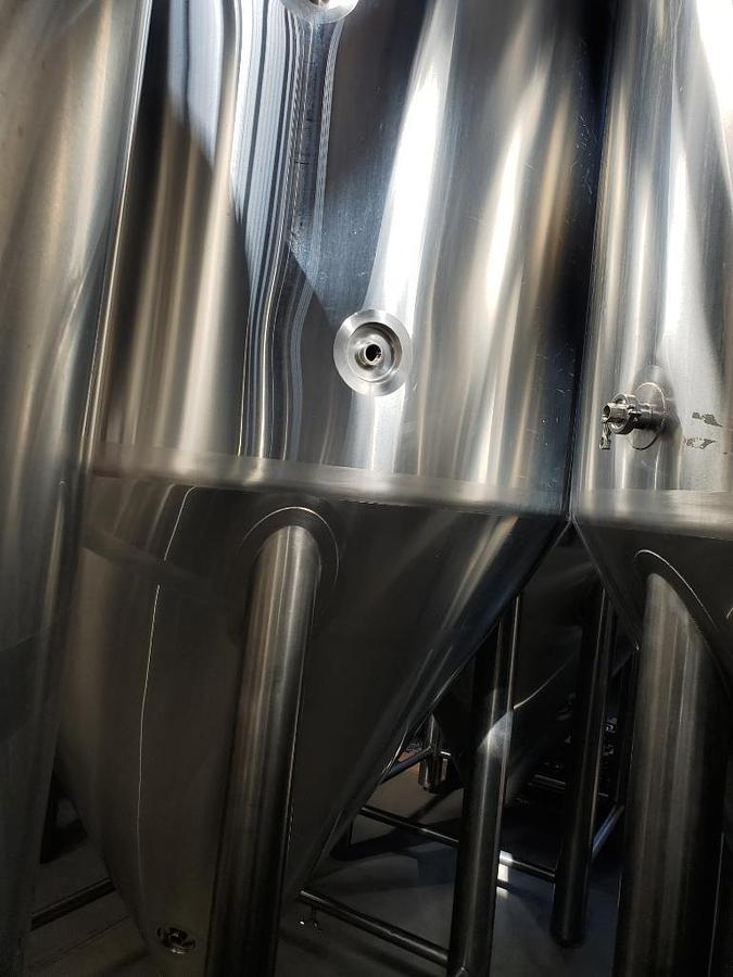 Used (1) Available - Used ABE 30 bbl / 930 Gal jacketed fermenter