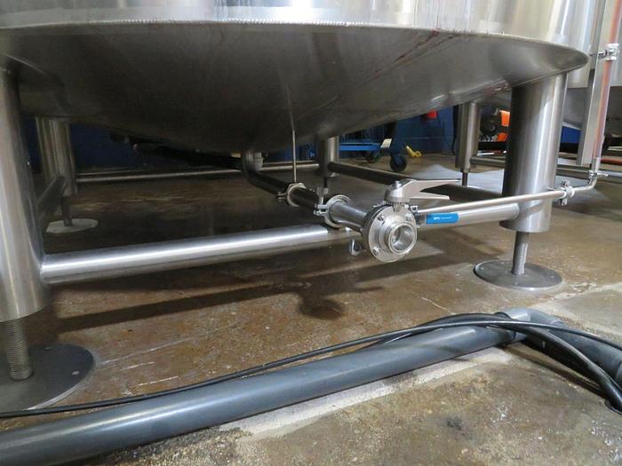 Used (2) Available - Craftwerk 100 bbl Jacketed Brite Tanks