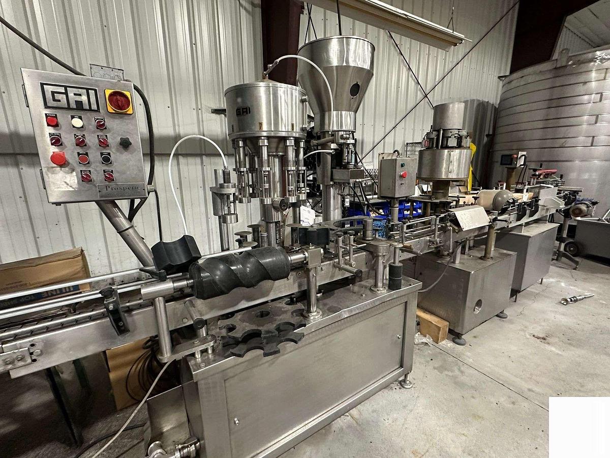 Used Used GAI 8/1 Monoblock Filler Corker