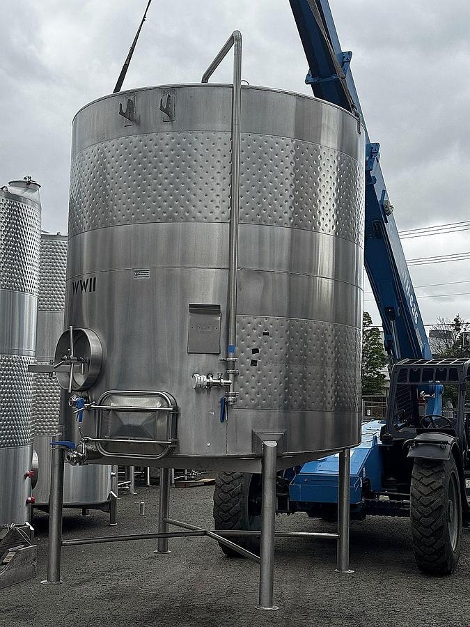 Used Used JV Northwest 2100Gal Jacketed Fermenter/Storage Tank