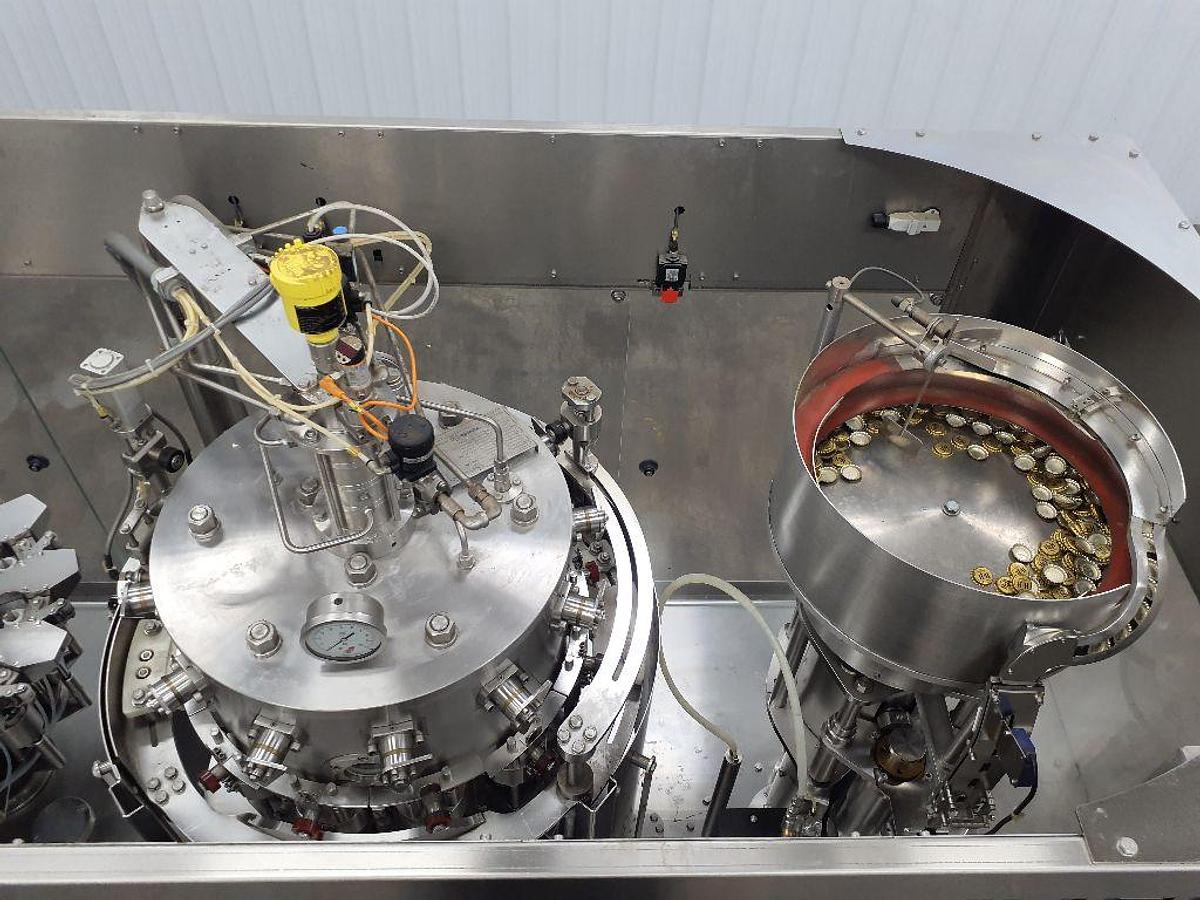 Used Used GAI 3031 FM Bier Monoblock Rinser/Filler/Capper
