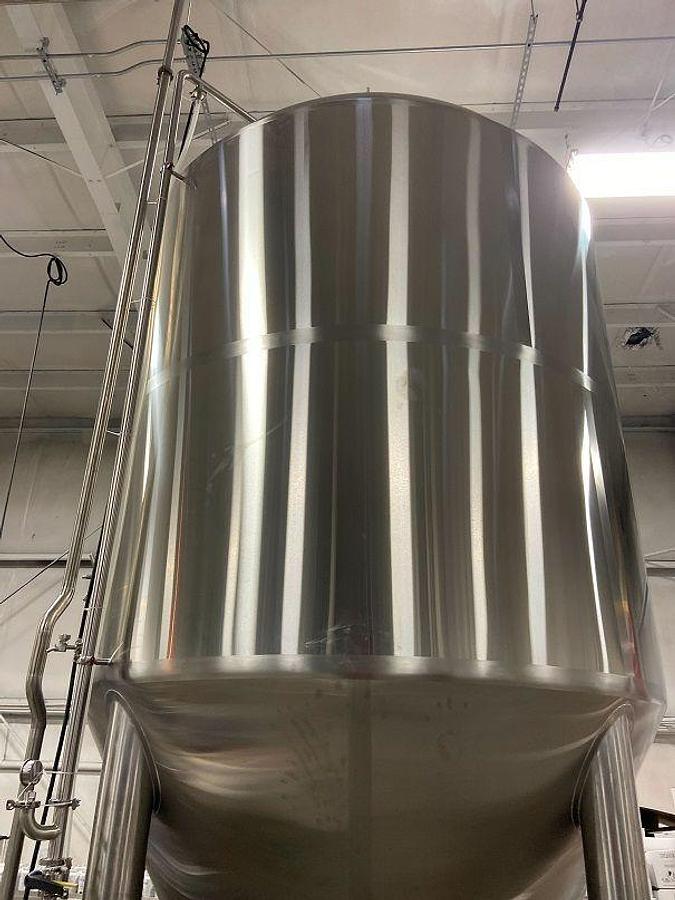 Used (1) Available - Used Alpha 60 bbl/ 1860Gal Jacketed Unitank Fermenter